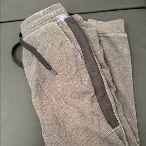 Lululemon Gray Men’s Jogger Sweatpants with Black Trim